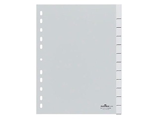 Dokumentu sadalītājs Durable, A4+, ar 12 nomaināmiem indeksiem