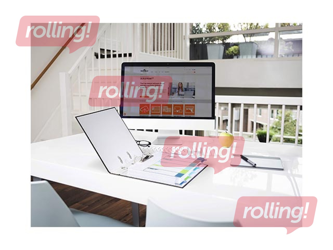 Dokumentu sadalītājs Durable1-6, A4+, PP, krāsains