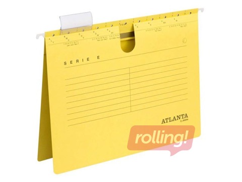 Iekarināmie vāki Atlanta ar ātršuvēju, dzelteni