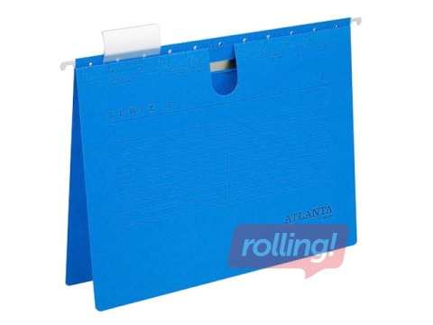 Iekarināmie vāki Atlanta ar ātršuvēju, zili