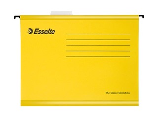 Iekarināmie vāki Esselte Classic, dzelteni