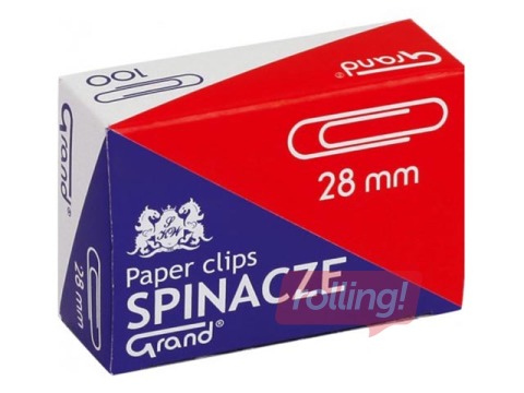 Saspraudes Grand 28 mm, 100 gab.
