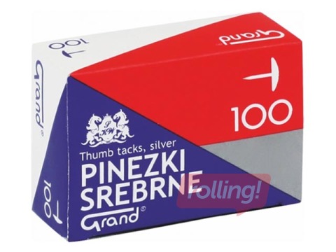 Piespraudes Grand, 100 gab., sudraba