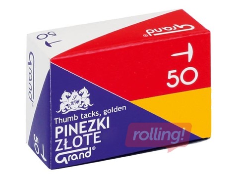 Piespraudes Grand, 50 gab., zeltītas