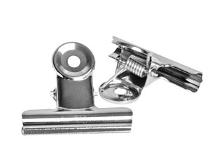 Klipši papīram Forofis, 50mm, 6 gab., sudraba