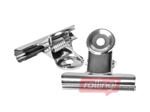 Klipši papīram Forofis, 75mm, sudraba, 6 gab.