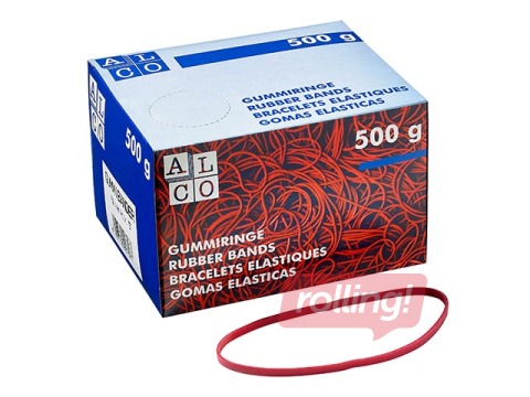 Naudas gumijas Alco, 80x4mm, 500g
