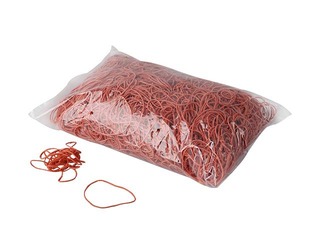 Naudas gumijas, sarkanas, 20mm, 1kg