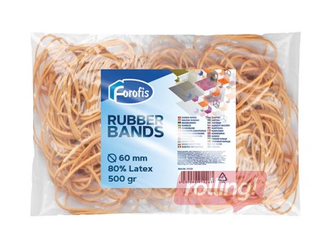 Naudas gumijas Forofis, 60mm, 500g