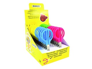 Šķēres bērniem Stanger, 12.5 cm, asorti krāsas