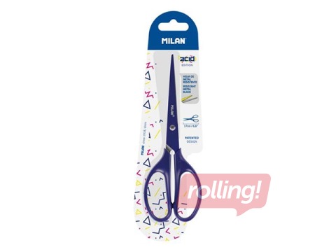 Šķēres Milan Acid, 17 cm, zilas