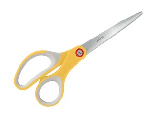 Šķēres Leitz Cosy, titāna, dzeltenas, 20.5cm