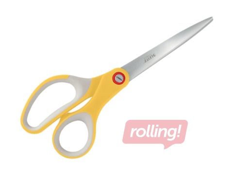 Šķēres Leitz Cosy, titāna, dzeltenas, 20.5cm