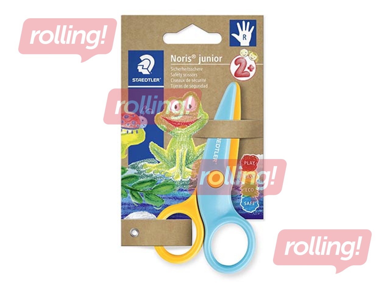 Šķēres maziem bērniem Staedtler Noris junior 965 40, 10cm