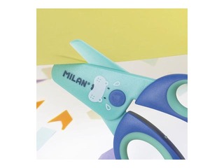 Šķēres maziem bērniem Milan, Funny, krāsainas, 2.2cm