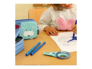 Šķēres maziem bērniem Milan, Funny, krāsainas, 2.2cm