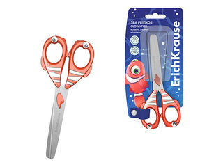 Šķēres bērniem ErichKrause, Clownfish, 13.5cm