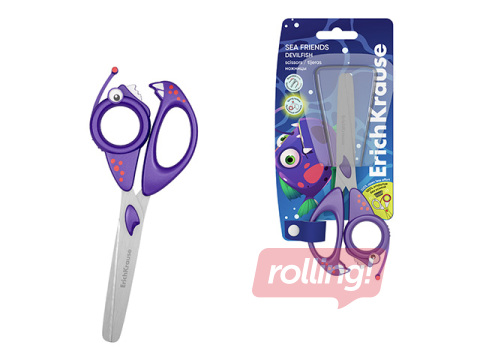 Šķēres bērniem ErichKrause, Devilfish, 14.5cm