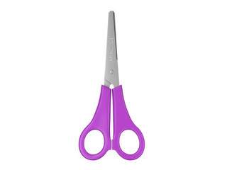 Šķēres bērniem ErichKrause, JOY, kreiļiem, neona violetas, 13.5cm