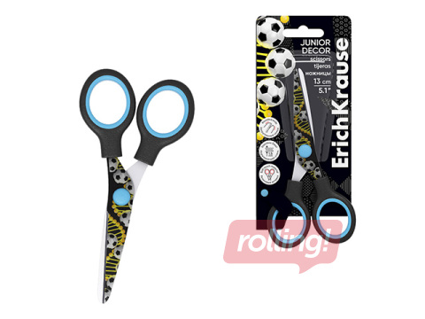 Šķēres bērniem ErichKrause, Sport DNA, 13cm