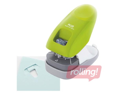 Skavotājs bez skavām Plus, 10 -12 lapas, laima krāsa