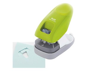 Skavotājs bez skavām Plus, 10 -12 lapas, laima krāsa