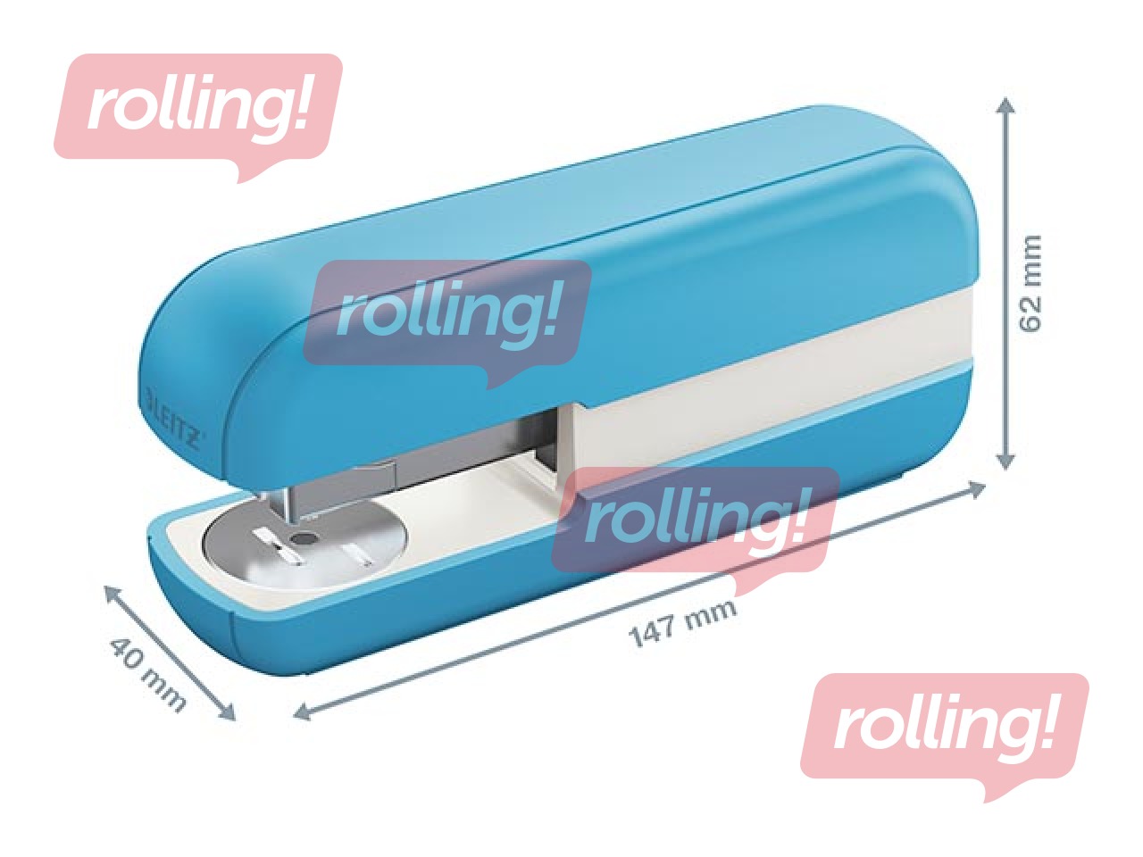 Skavotājs Leitz Cosy, 30 lapām, zils