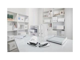 Skavotājs Leitz 5502 WOW, Metal, 30l, balts