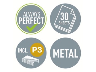 Skavotājs Leitz 5502 WOW, Metal, 30l, zaļš