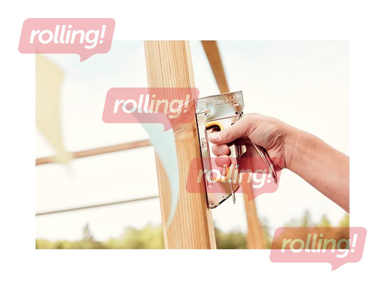 Skavu pistole Rapid PRO R23E, 4-8 mm, metāla