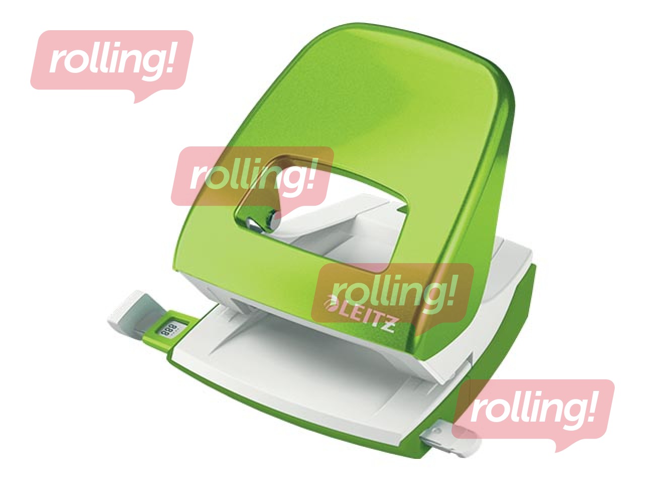 Caurumsitējs Leitz 5008 Metal, 30l., zaļš