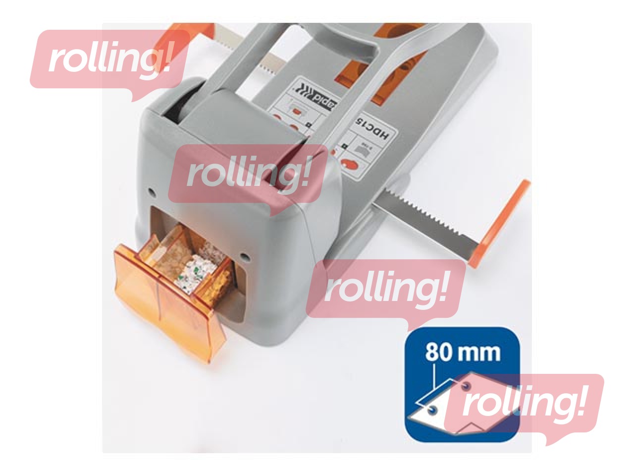 Caurumsitējs Supreme HDC150, 150l, pelēks/oranžs