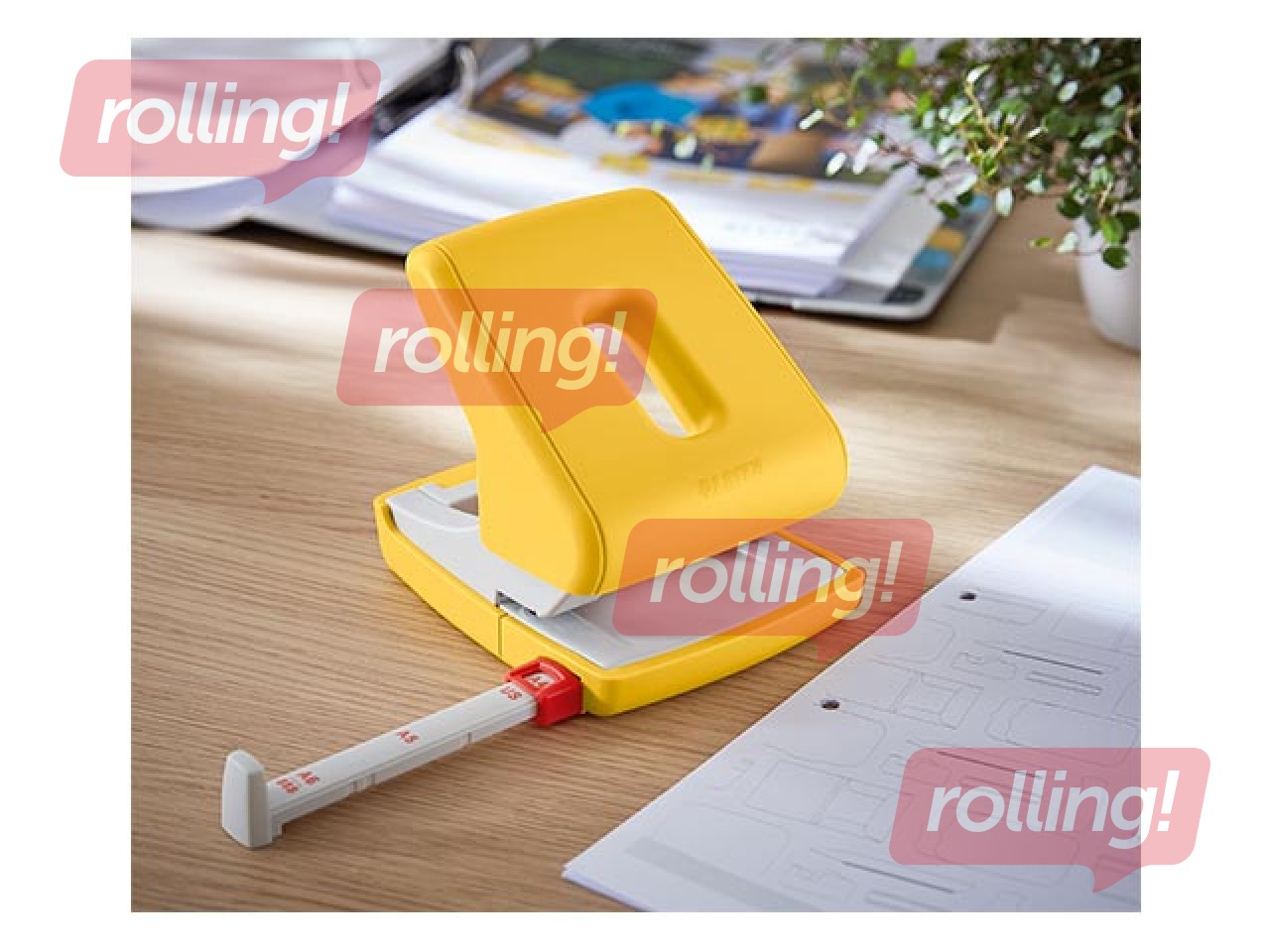 Caurumsitējs Leitz Cosy, 30l., dzeltens