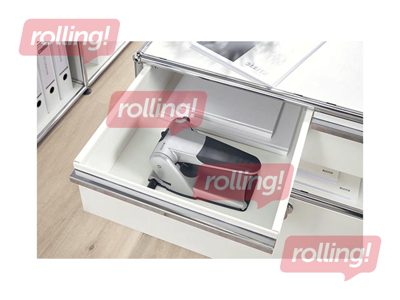 Caurumotājs lieljaudas Leitz, 65 l., melns