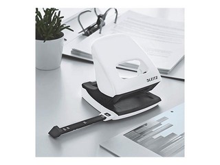 Caurumsitējs Leitz 5008 Metal, 30l., balts