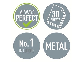 Caurumsitējs Leitz 5008 Metal, 30l., balts