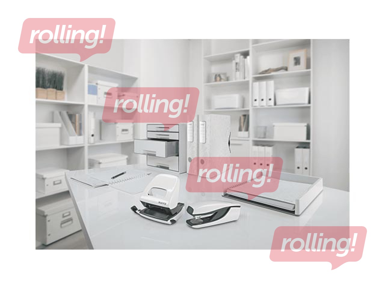 Caurumsitējs Leitz 5008 Metal, 30l., balts