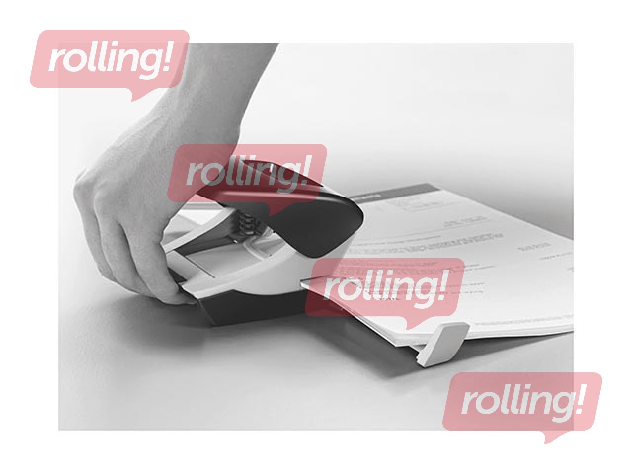 Caurumsitējs Leitz 5008 Metal, 30l., dzeltens