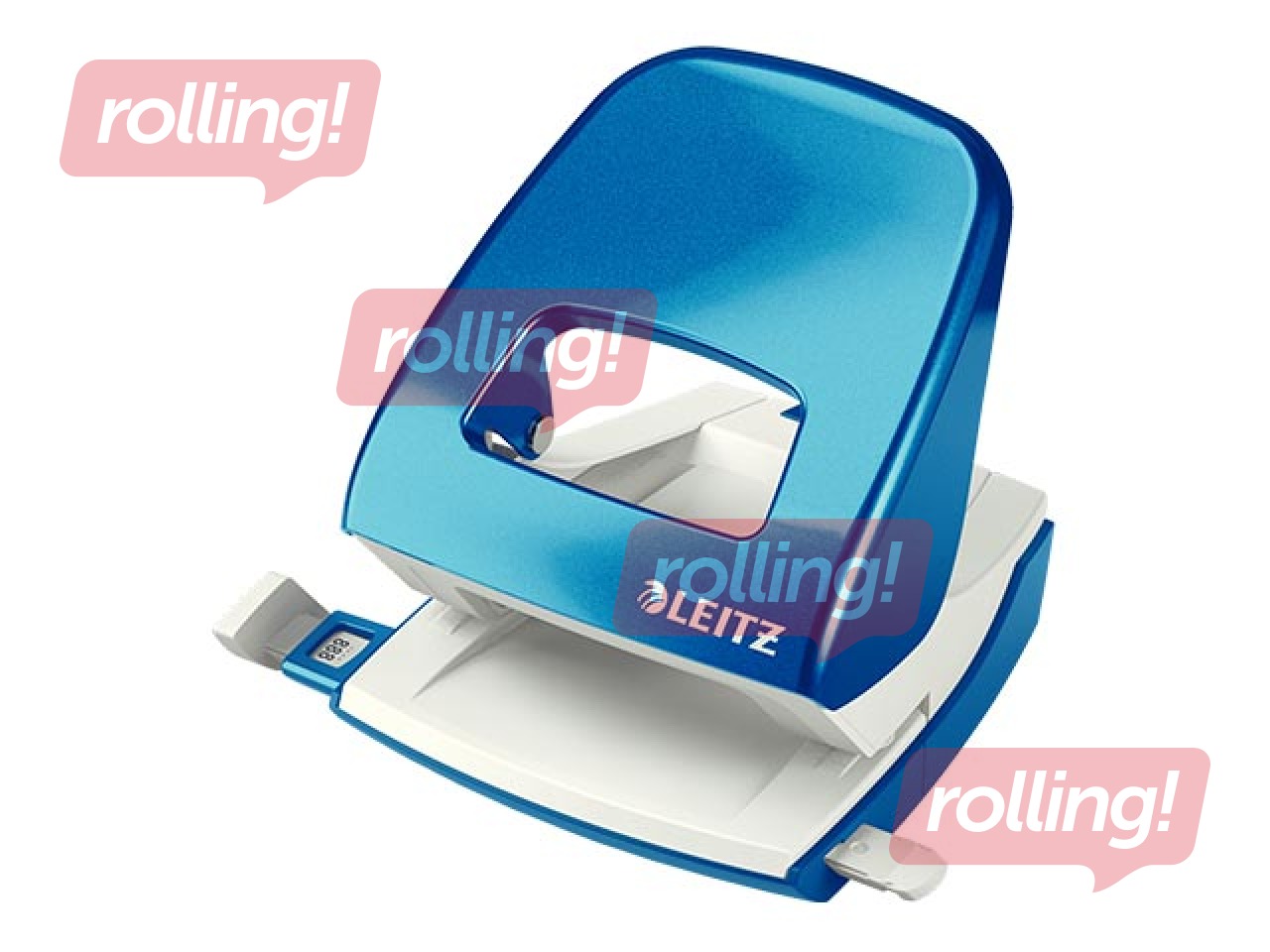 Caurumsitējs Leitz 5008 Metal, 30l., zils
