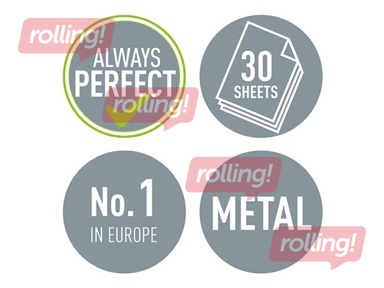 Caurumsitējs Leitz 5008 Metal, 30l., zils