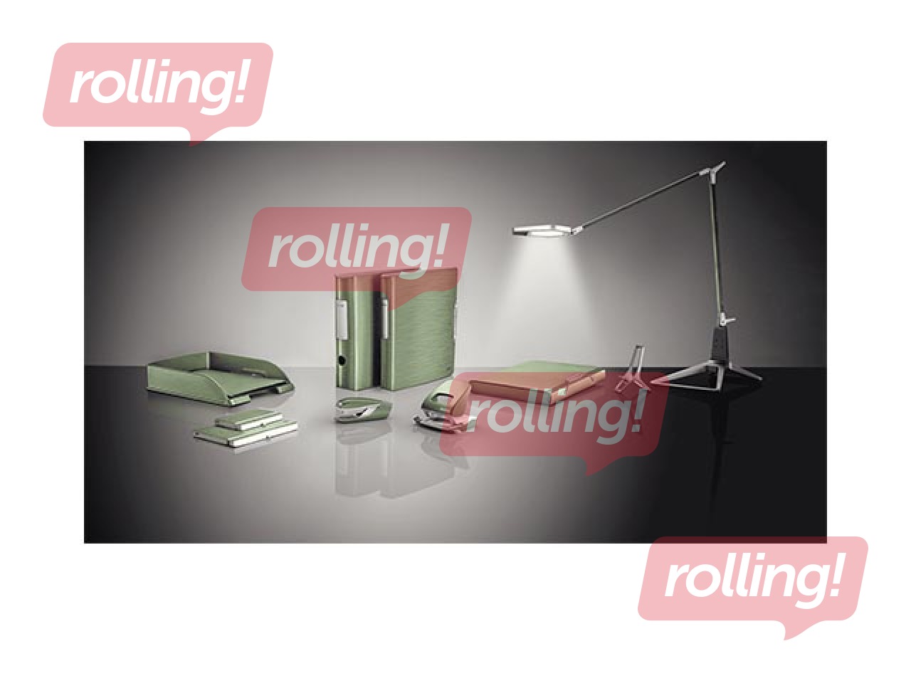 Caurumsitējs Leitz Style Metal, 30l., zaļš