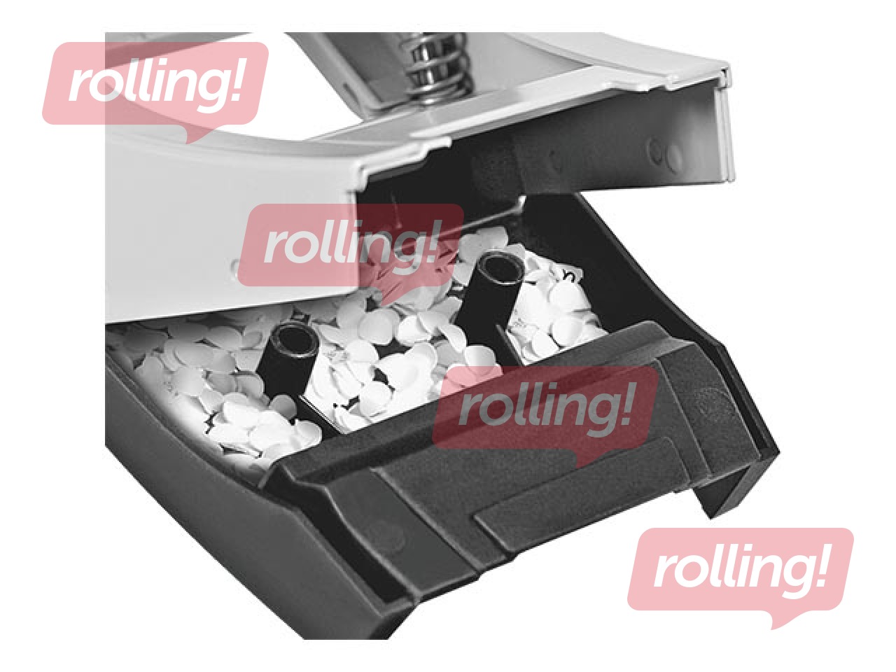 Caurumsitējs Leitz Style Metal, 30l., zils