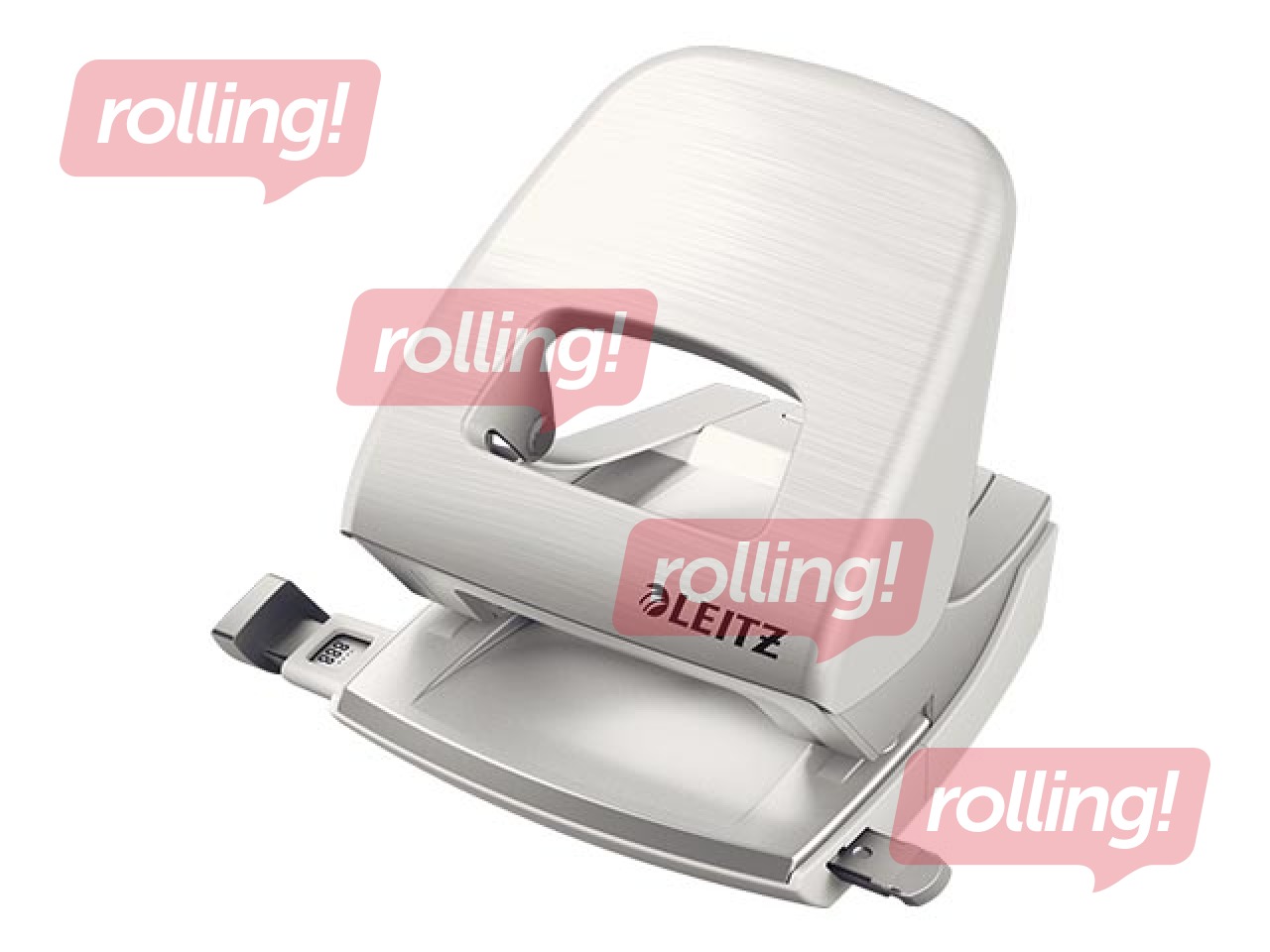 Caurumsitējs Leitz Style Metal, 30l., balts