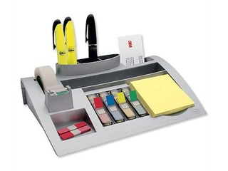 Galda organizators 3M C50, sudraba krāsā 