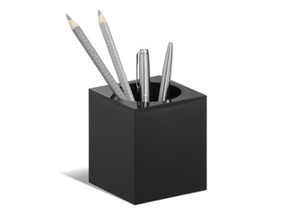 Rakstāmpiederumu trauks Durable Cubo, tukšs, melns