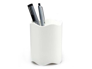 Rakstāmpiederumu trauks Durable Trend, tukšs, plastmasas, balts