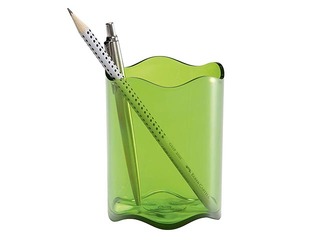 Rakstāmpiederumu trauks Durable Trend, tukšs, plastmasas, caurspīdīgs zaļš 