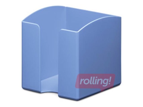 Kastīte piezīmju papīram Durable Eco, 10x10.5x10 cm, plastmasas, zila