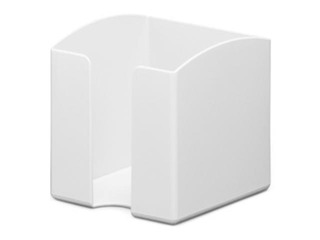 Kastīte piezīmju papīram Durable Eco, 10x10.5x10 cm, plastmasas, pelēka