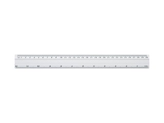 Lineāls 30 cm, metāla